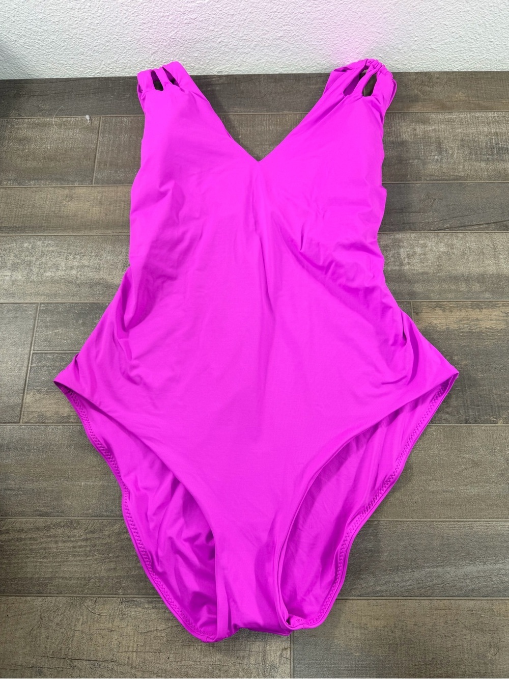 NEW Becca Plus Size Fuscia One Piece